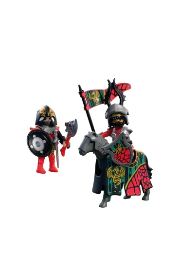 Playmobil Knights Przyw�dca rycerzy herbu Smok 72118