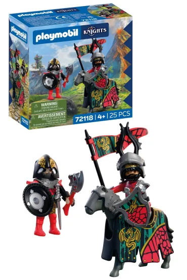 Playmobil Knights Przyw�dca rycerzy herbu Smok 72118