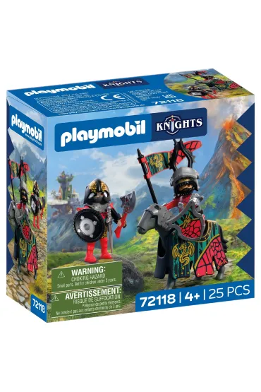 Playmobil Knights Przyw�dca rycerzy herbu Smok 72118