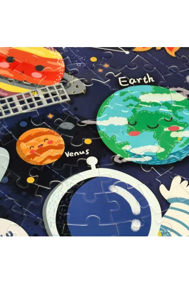 Puzzle edukacyjne uk�ad s�oneczny planety kosmos 150 element�w