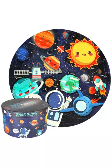 Puzzle edukacyjne uk�ad s�oneczny planety kosmos 150 element�w