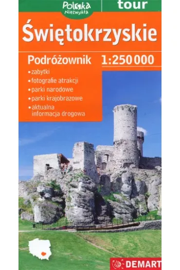 �wi�tokrzyskie Podr�ownik mapa 1:250 000