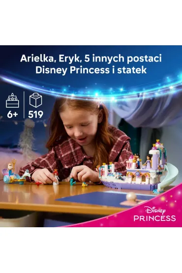LEGO Disney Princess Kr�lewska ��d� weselna Arielki 43299