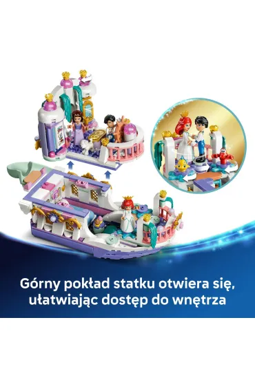 LEGO Disney Princess Kr�lewska ��d� weselna Arielki 43299