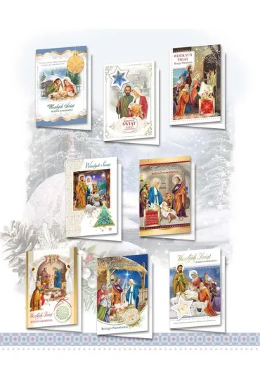 Top Graphic Karnet B6 Bo�e Nar. Lakierowany Religia MIX 10 szt.