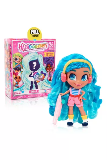 Hairdorables. Zestaw kreatywny z laleczk�, seria II Tm Toys