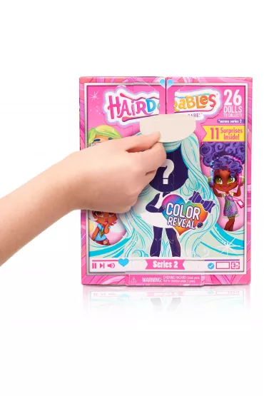 Hairdorables. Zestaw kreatywny z laleczk�, seria II Tm Toys