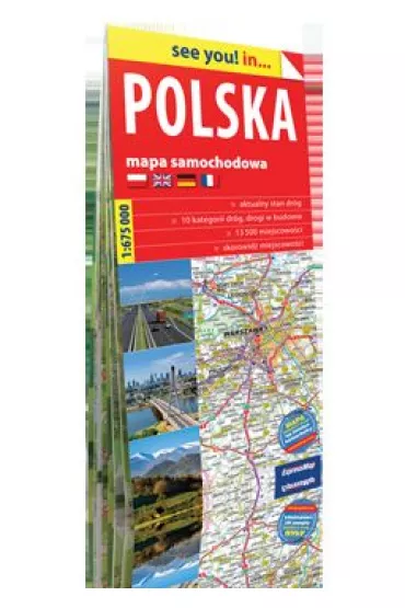 see you! in? Mapa samochodowa Polska 1:675 000