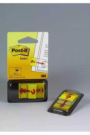 3M Zak�adki indeksuj�ce POST-IT z nadrukiem Znak zapytania 50 kartek