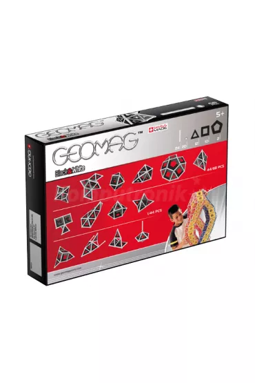Geomag Black&White. Klocki magnetyczne. 68 element�w