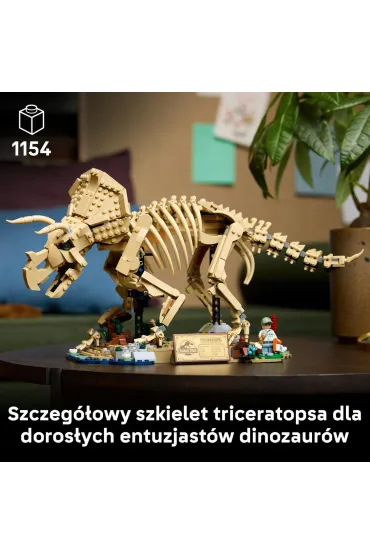 LEGO Jurassic World Szkielety dinozaur�w: triceratops 77985