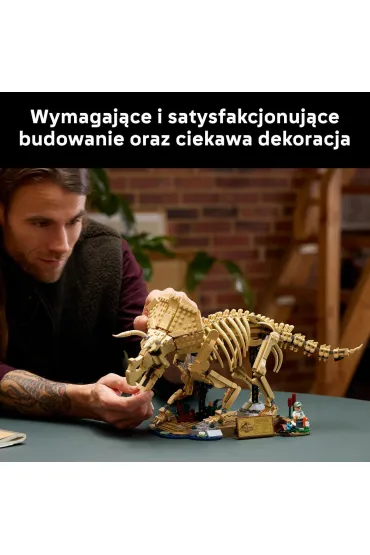 LEGO Jurassic World Szkielety dinozaur�w: triceratops 77985