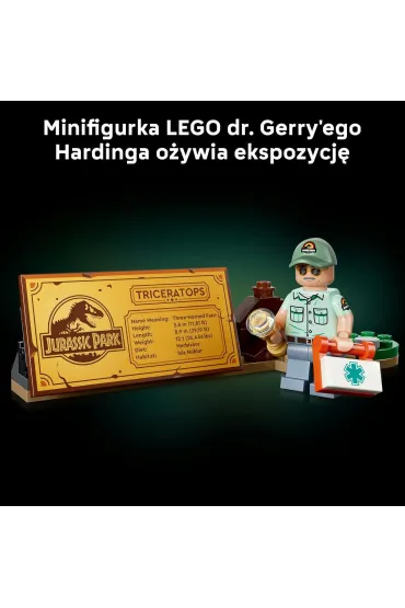 LEGO Jurassic World Szkielety dinozaur�w: triceratops 77985