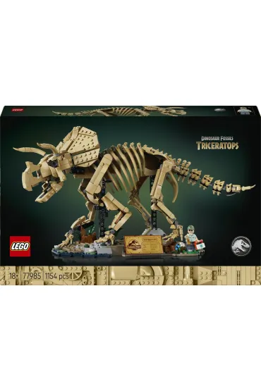 LEGO Jurassic World Szkielety dinozaur�w: triceratops 77985