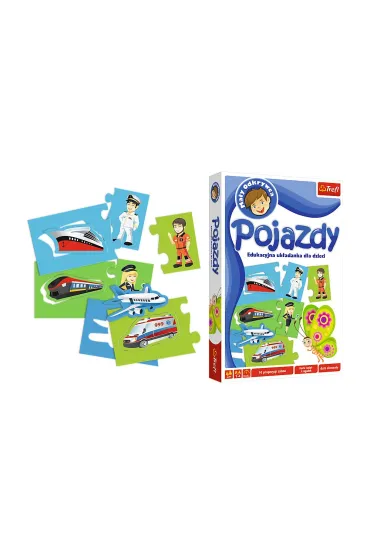 Pojazdy. Ma�y odkrywca Trefl