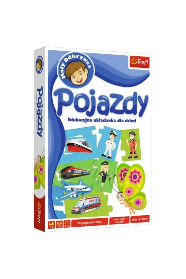 Pojazdy. Ma�y odkrywca Trefl