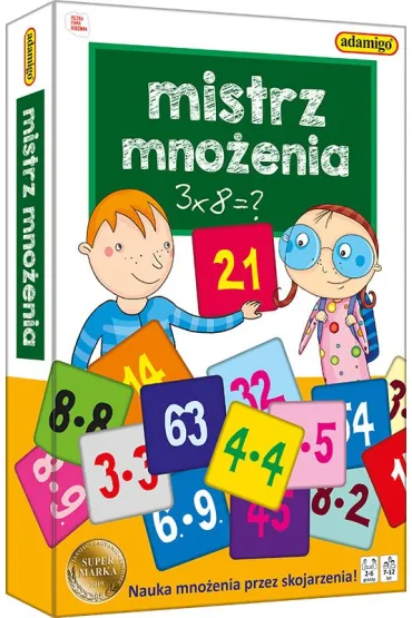Mistrz mno�enia. Nauka mno�enia przez skojarzenia! Adamigo - Antonina Kwasek