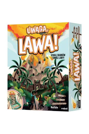 Uwaga, lawa! Rebel - Phil  Walker-Harding