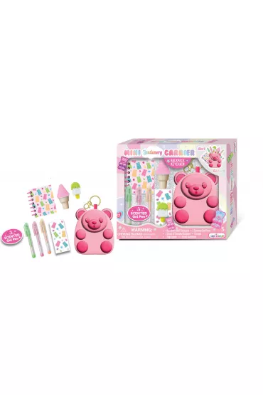 Pecoware Zestaw miniaturek z mini plecaczkiem Mi� �elowy
