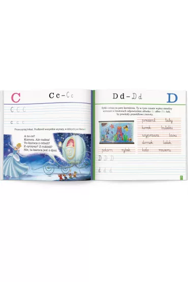 Disney uczy. Przygoda z czytaniem. Elementarz. �wiczenia PCC-9304