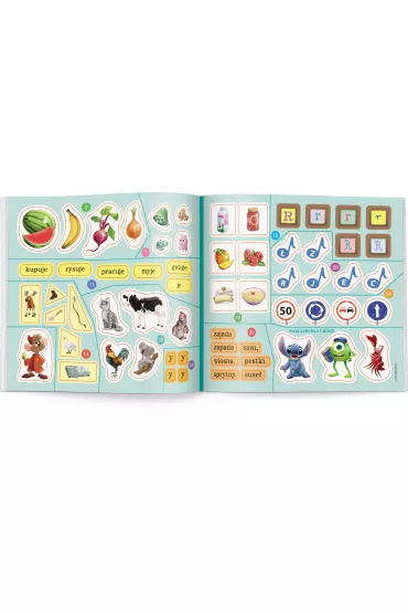 Disney uczy. Przygoda z czytaniem. Elementarz. �wiczenia PCC-9304