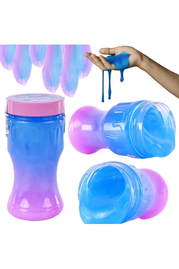 Glutek Rozci�gliwy Zapachowy Dwukolorowy Antystresowy Masa Slime 400ml Lovin
