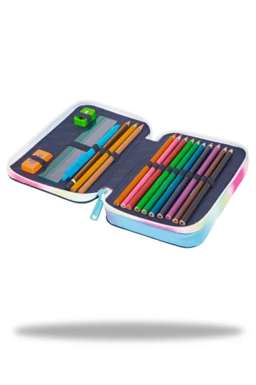CoolPack Pi�rnik podw�jny z wyposa�eniem Jumper 2 Blue Unicorn
