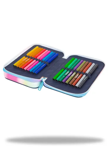 CoolPack Pi�rnik podw�jny z wyposa�eniem Jumper 2 Blue Unicorn