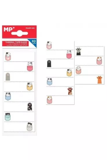 Mp Main Paper Naprasowanka do podpisywania ubra� Kotki