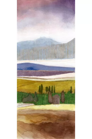 Faber-Castell Pisak akwarelowy goldfaber aqua dwustronny zestaw tuscany 6 szt.