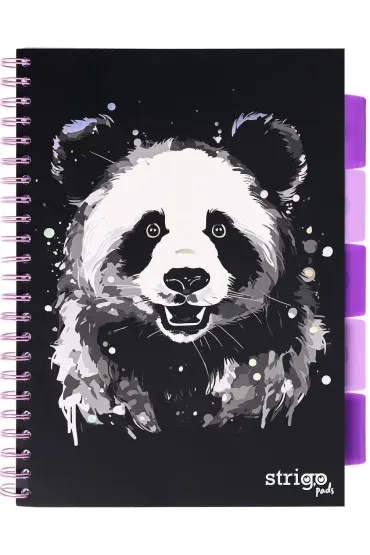 Strigo Ko�ozeszyt Pads A4 Panda kratka 100 kartek