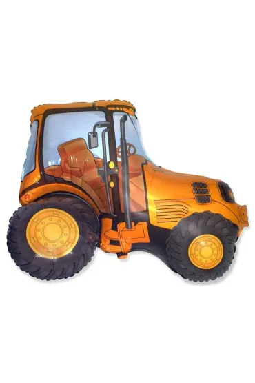 Godan Balon foliowy Traktor pomara�czowy 61cm