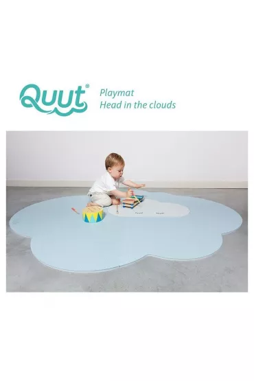 Quut Mata do zabawy piankowa pod�ogowa du�a Chmurka Playmat Dusty Blue