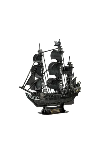 Puzzle 3D 155 el. Okr�t piracki Zamsta Kr�lowej Anny Cubic Fun