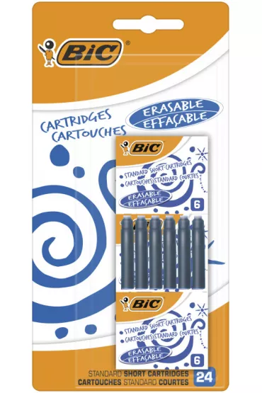 Bic Naboje do pi�r niebieskie 24 szt.