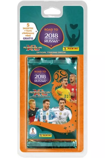 Karty Road to Russia 2018 Blister z kartami 5+1