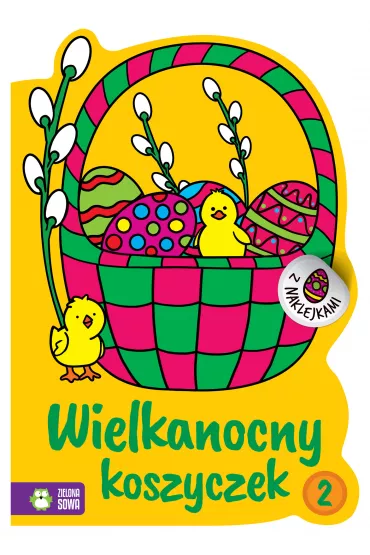 Wielkanocne kolorowanki. Wielkanocny koszyczek 2 - Ewa  Go�ofit