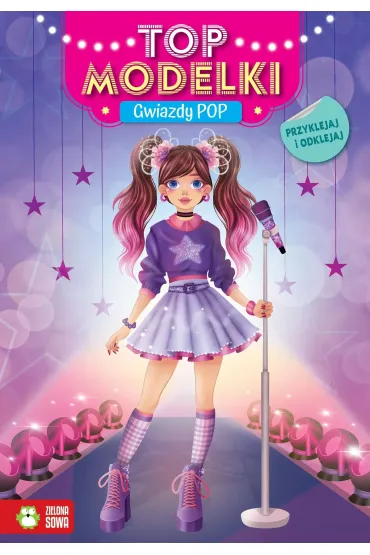 KSIAZECZKA EDUK 200X288 GWIAZDY POP NAKLEJ ZS
