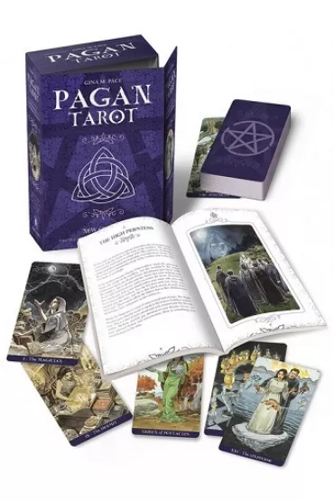 Pagan Tarot, zestaw kart do wr�enia i ksi��ki - Luca Raimondo, Gina M Pace