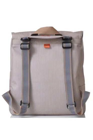 Torba dla mamy Hastings, 3w1, br�zowe pr��ki, PacaPod