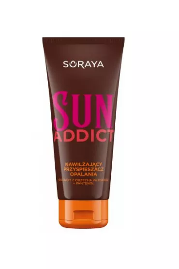 Soraya Sun Addict nawil�aj�cy przyspieszacz opalania z ekstraktem z orzecha i algami 150 ml