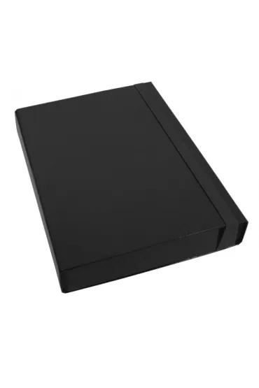 Polsirhurt Teczka A4 skrzyd�owa czarna 5cm