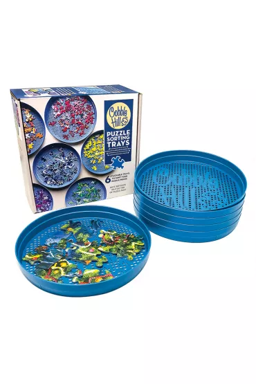 Cobble Hill Tacki do sortowania puzzli sorter 205x205mm  6 sztuk