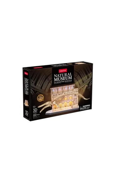 Puzzle 3D 222 el. LED Natural Museum P�etwal B��kitny Dante