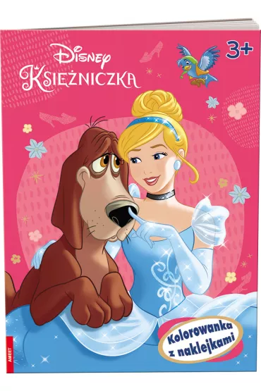 Disney Ksi�niczka. Kolorowanka z naklejkami