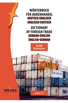 Dictionary of foreign trade German-English English-German
