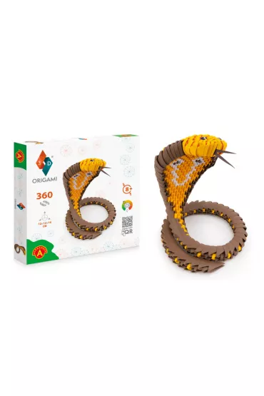 Origami 3D. Kobra Alexander