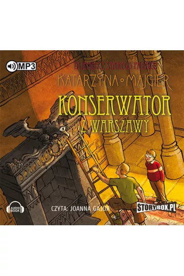 Audiobook Konserwator z Warszawy tajemnice starego pa�acu Tom 3 CD - Katarzyna Majgier