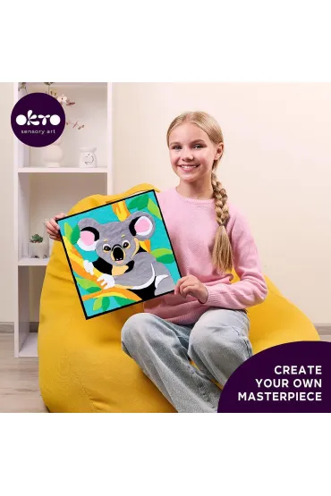 Okto Zestaw do modelowania z masy plastycznej po numerach Koala 29x29 cm