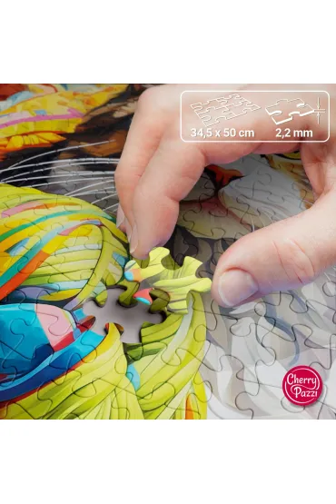 Puzzle 500 el. Feline Whimsy CherryPazzi